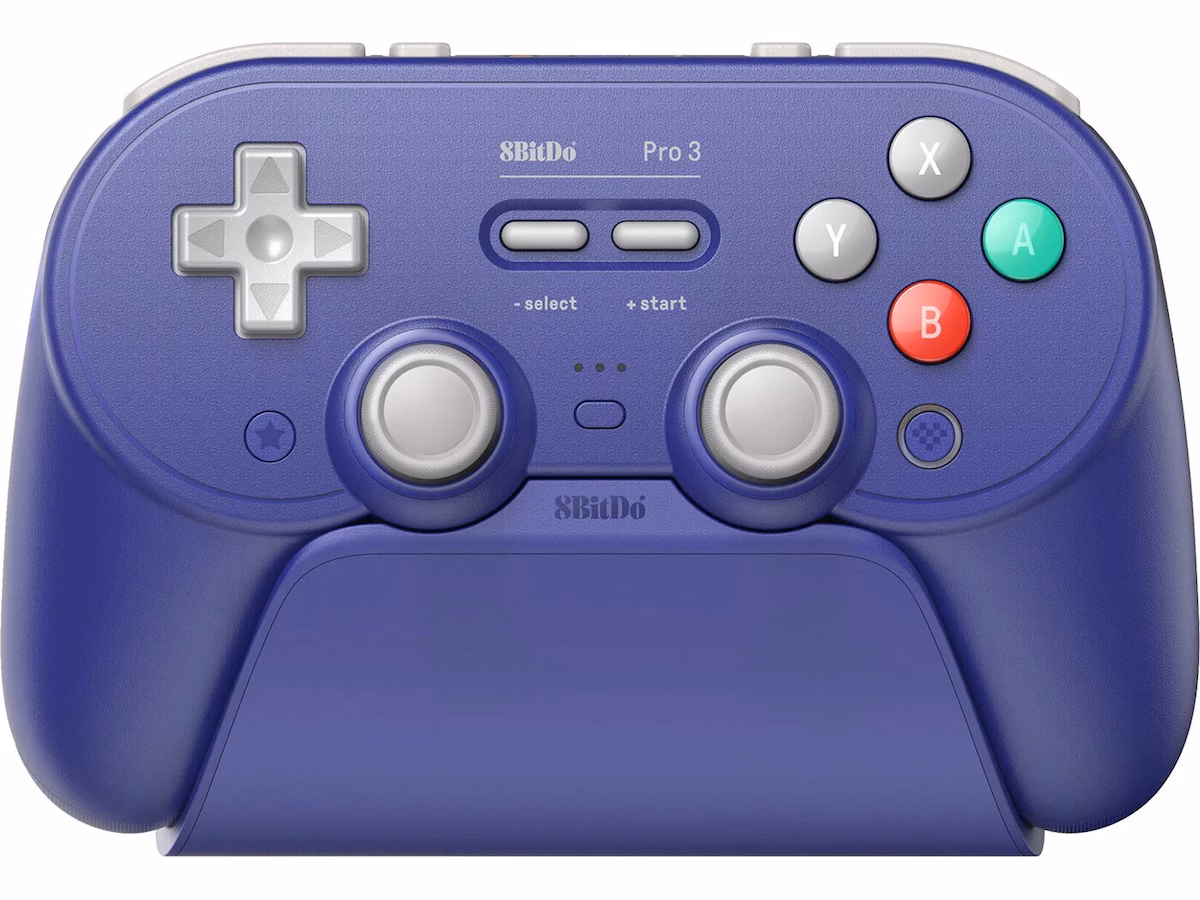 8BitDo Pro 3 - Bluetooth - 2.4G - Hall Effect - TMR - Purple - Wireless Controller - Nintendo Switch 2