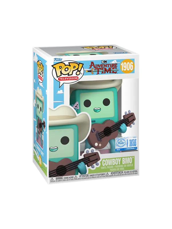 Funko! - Funko POP Vinyl Excl ATS4 Cowboy BMO w/Guitar - Figur