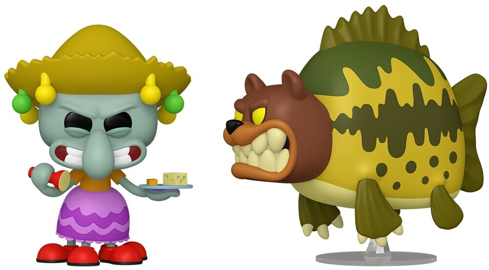 Funko! - Funko POP 2PK SB SP S5 Squidward & Sea Bear 2PK - Figur