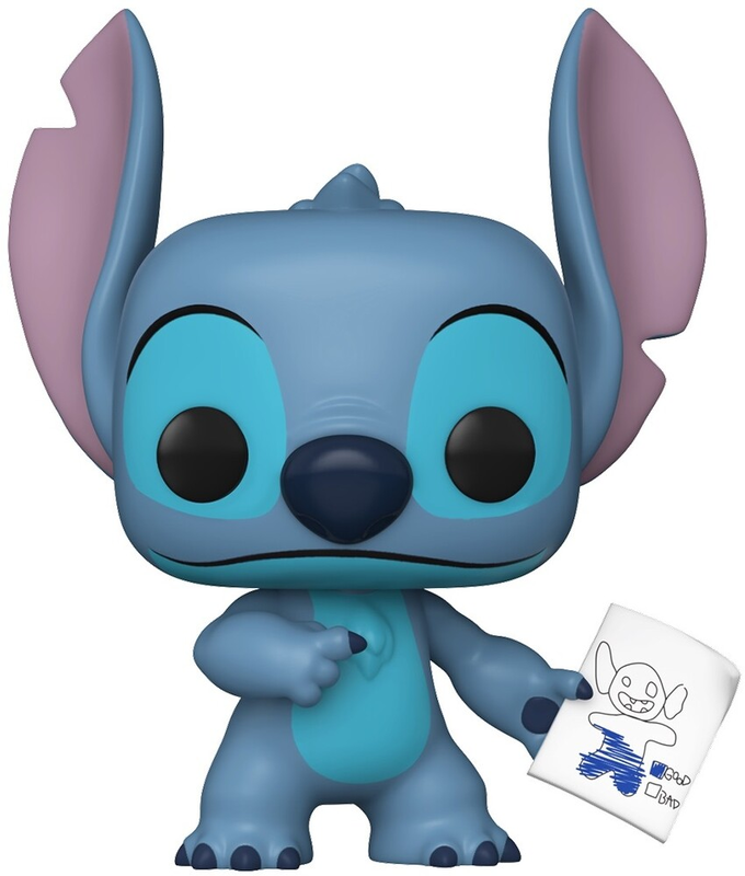Funko! - Funko POP Vinyl L&S S4 Stitch w/Mood Chart - Figur