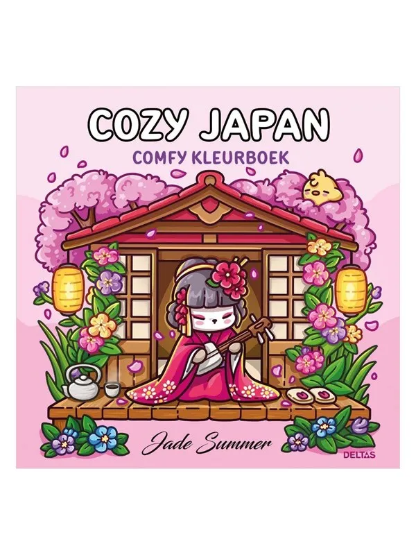 Deltas Cozy Japan - Comfy coloring book Jade Summer