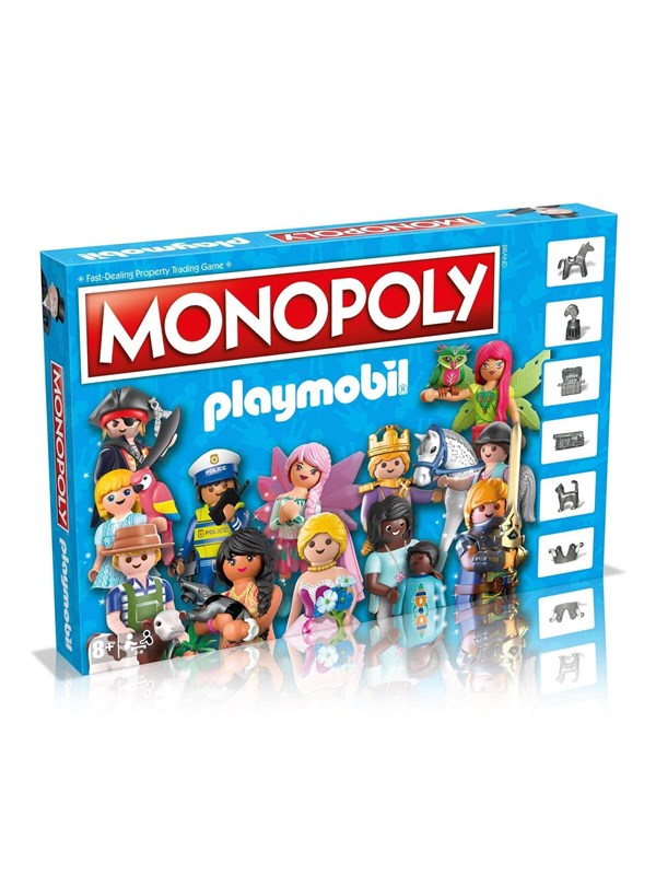 Winning Moves Playmobil Monopoly Board Game (English)