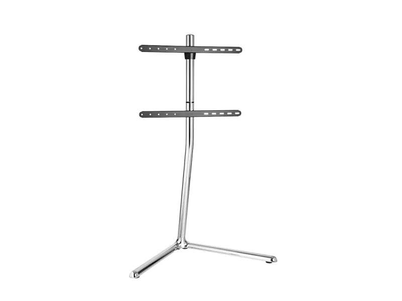 LogiLink TV stand 49-70" with V-Base 40 kg max. chrome - Max 40 kg - recommended for 70"