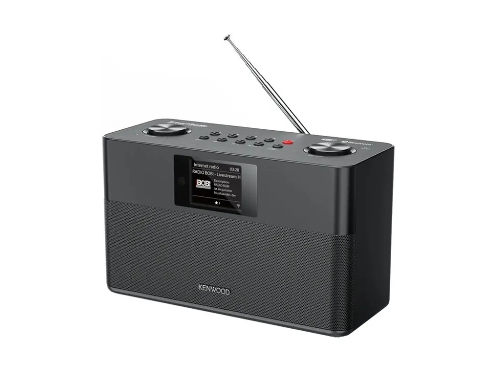 Kenwood CR-ST120S-B - Black - DAB+/FM - Mono - Svart