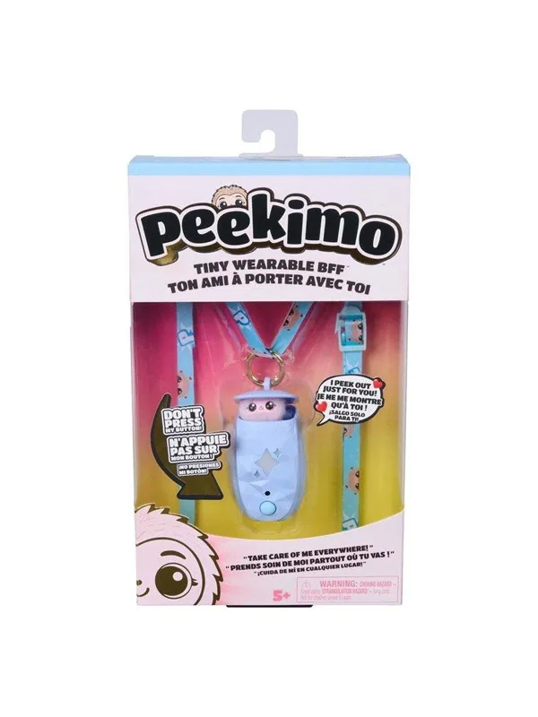 Peekimo Portable Interactive Pet Blue Boo