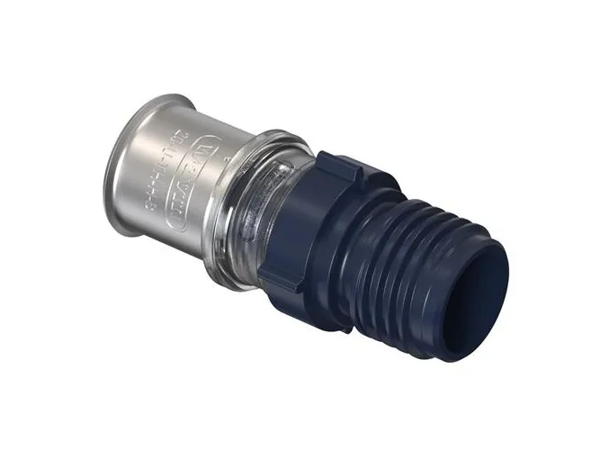 Wavin Tigris K5 overgang 25x3/4" m/np