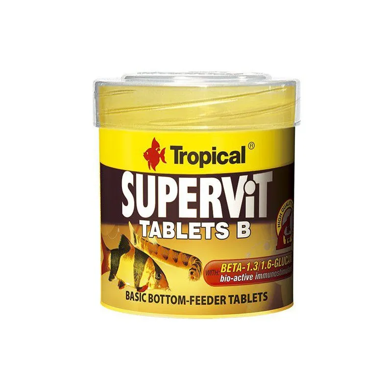 Tropical Supervit Tablets B 50 ml. / 36 g. ca. 200 stk.