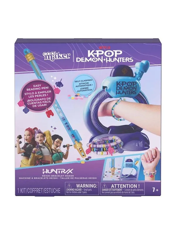 KPop Demon Hunters KPDH Cool Maker - Heishi Bracelet Maker