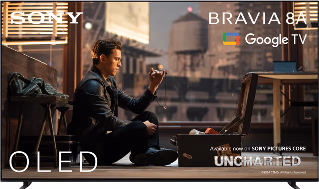 Sony 77" Bravia 8A 4K OLED smart-TV (2025)