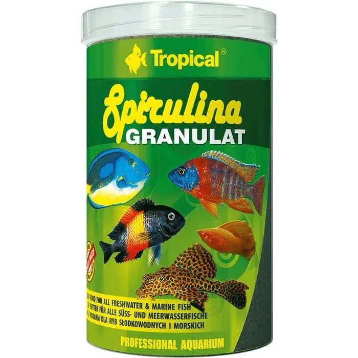 Tropical Spirulina Granulat 1000 ml. / 440 g.