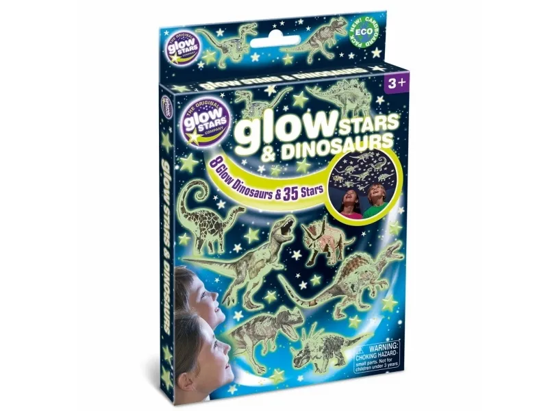 Brainstorm Glow Stars & Dinosaurs