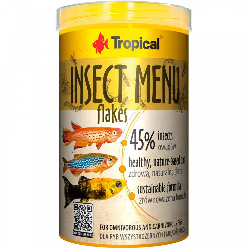 Tropical Insect Menu Flakes 1000 ml.