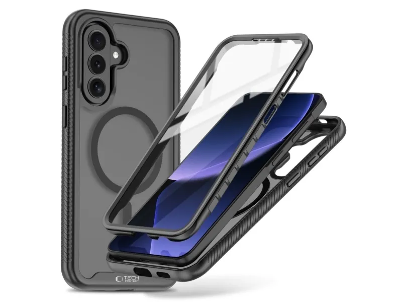 Tech-Protect  Defense MagSafe Case for Samsung Galaxy A57 5G - Black