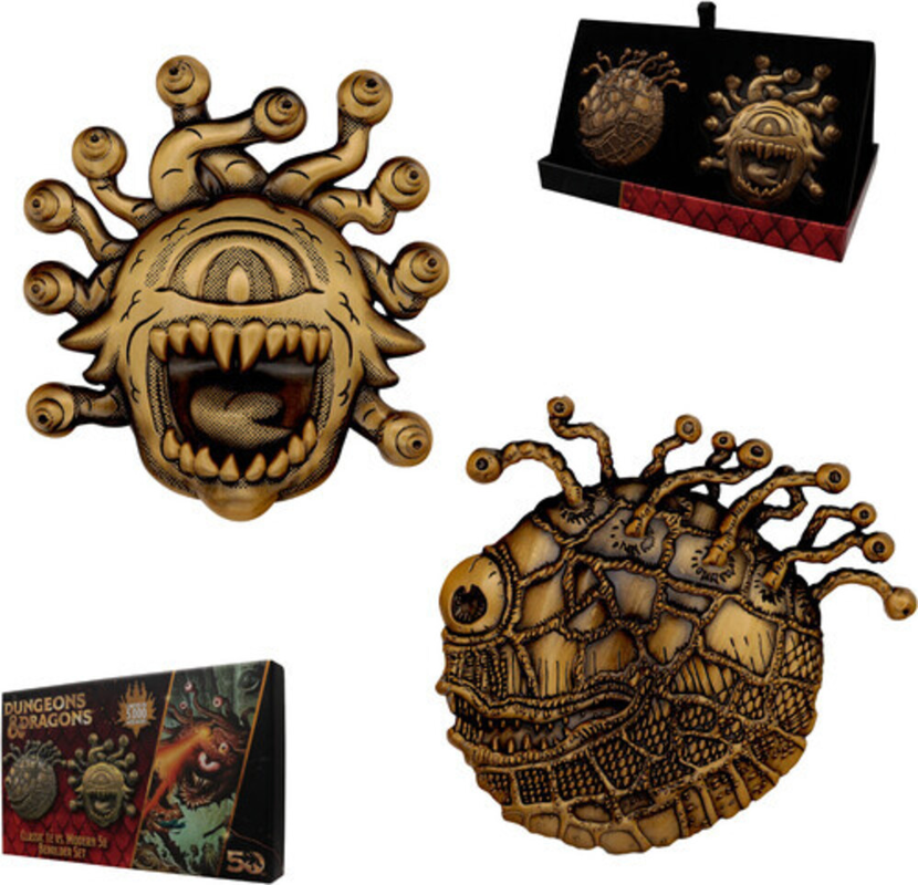 FaNaTtik - Dungeons & Dragons 50th Anniversary Beholder Twin Medallion Set