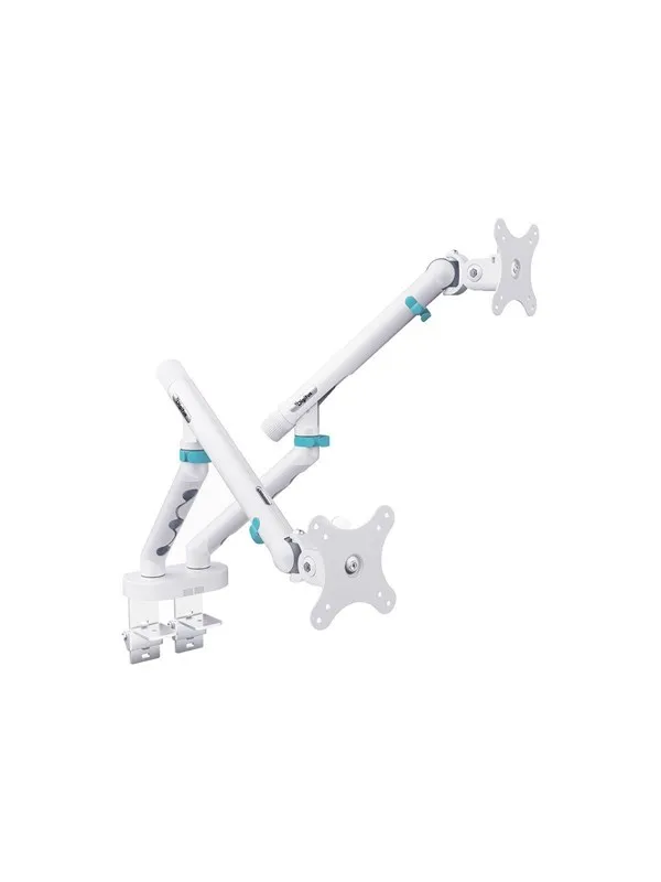 DIGITUS mounting kit - for 2 curved / flat panels - 2 x 10 kg - white - Max 20 kg - recommended for 35 "