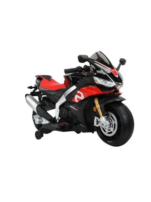 Aprilia RS V4 MC Ride-On Motorcycle 2x12V - Black