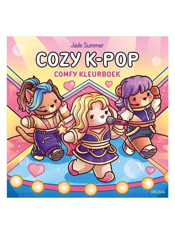 Deltas Cozy K-Pop - Comfy Coloring Book Jade Summer