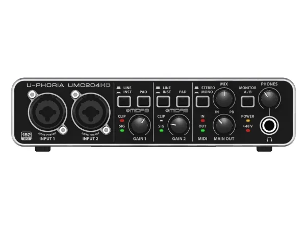 BEHRINGER U-Phoria - USB Audio Interface