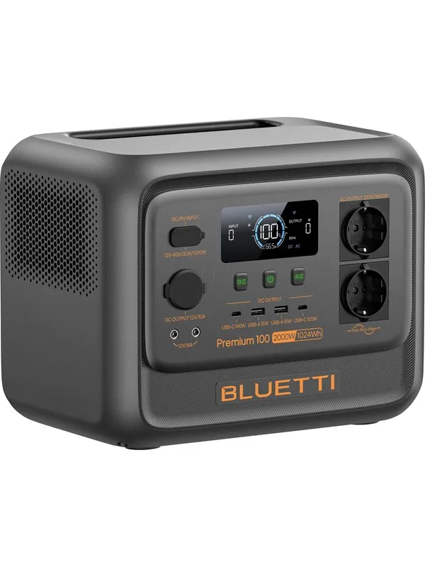 BLUETTI Premium Power Station 1024Wh / 2000W