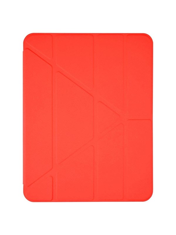 Pomologic - BookFold Clear for iPad 10.2 9th Gen Clear/Red
