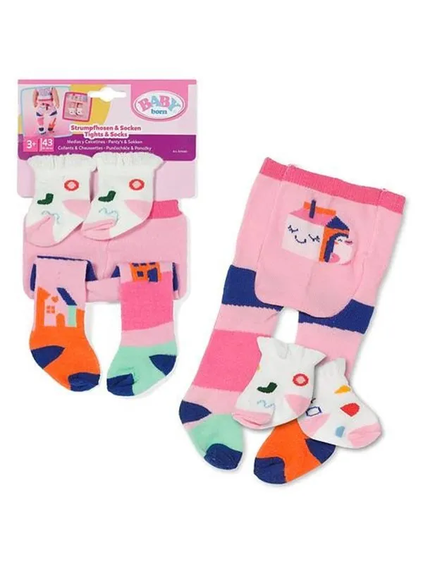 Baby Born Tights & Socks 2 assorted 43cm