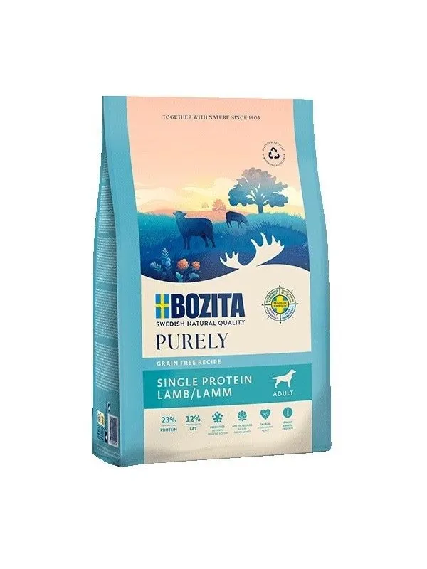 BOZITA Purely Adult Lamb - dry dog food - 11kg