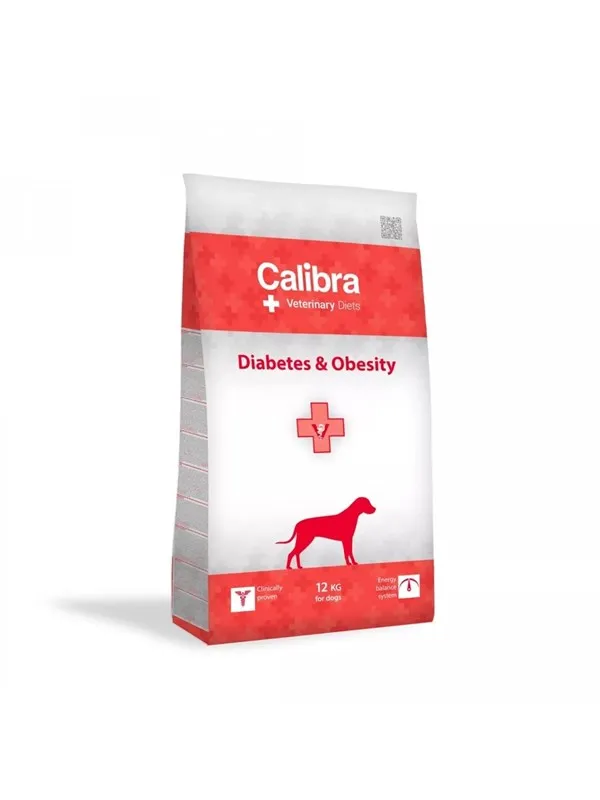 Calibra Veterinary Diets Dog Diabetes&Obesity - dry dog food - 12kg