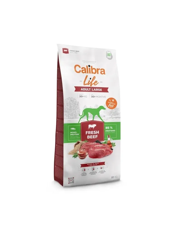 Calibra Life Adult Large Fresh Beef - dry dog food - 12kg