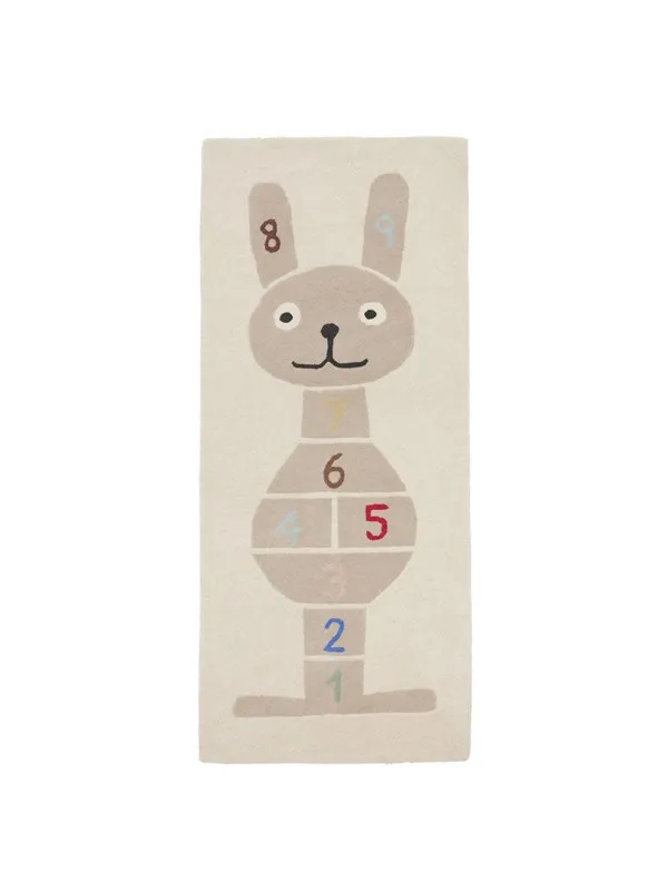 OYOY MINI Kanin-hopscotch-teppe