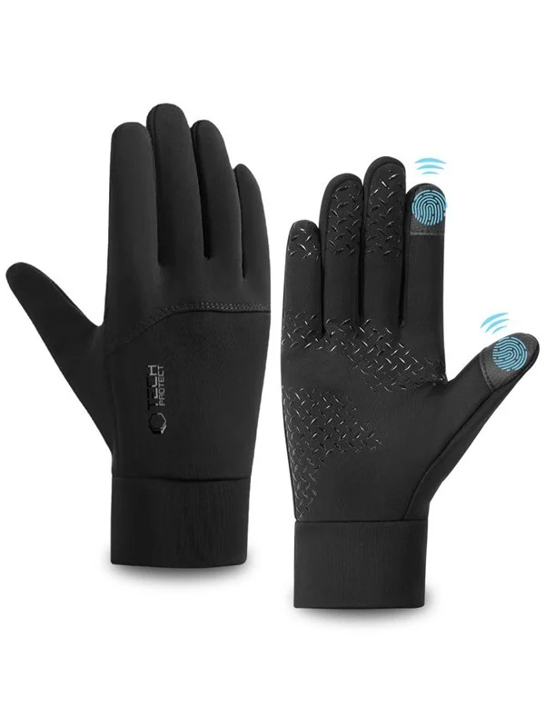 Tech-Protect  WG01 Gloves with M Touch Tips - Black