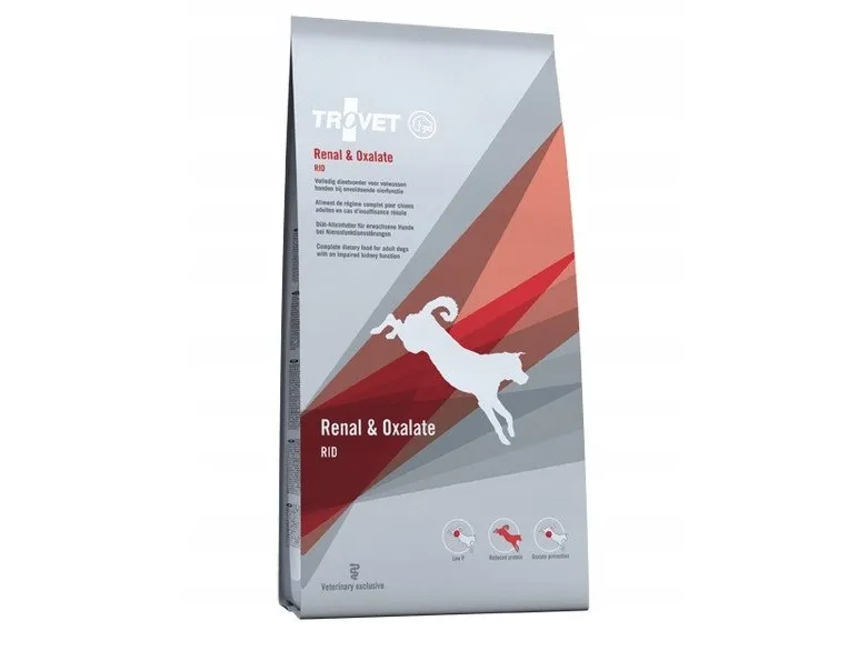 TROVET Renal & Oxalate RID - dry dog food - 12.5kg