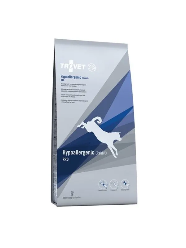 TROVET Hypoallergenic RRD Rabbit - dry dog food - 10kg