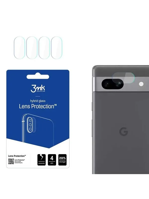 3mk Lens Protection™ Hybrid Camera Lens Glass for Google Pixel 7A 5G