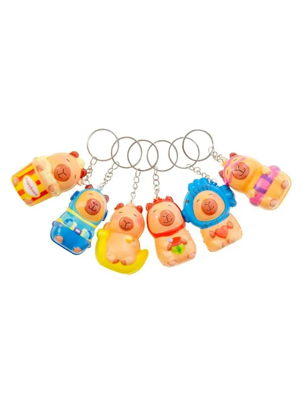 Duckiez Keychain Foam Capybara