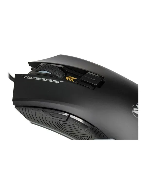 iBOX Aurora A-3 - mouse - USB - black - Mus - Optisk - 6 - Svart