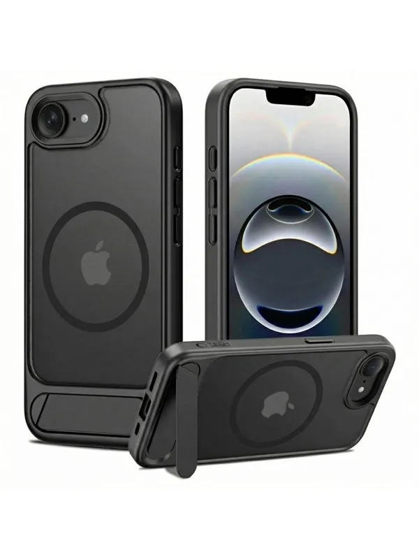 Tech-Protect  MagRack MagSafe Case for iPhone 16e / 17e - Black