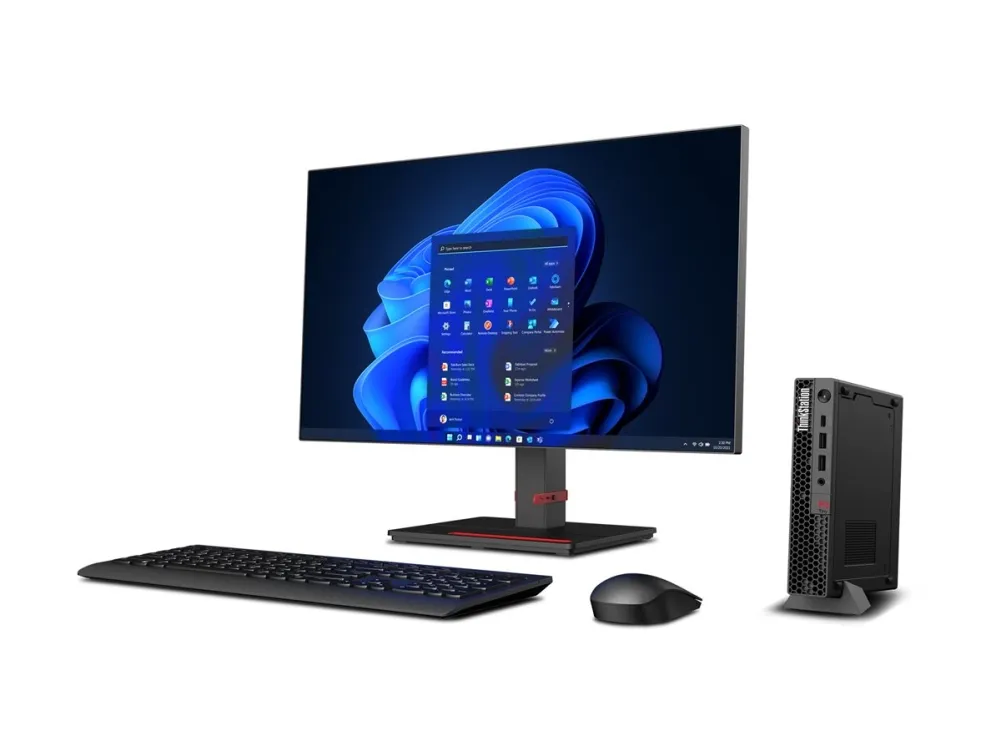 Lenovo ThinkStation P3 Gen 2 - tiny - AI Workstation - Core Ultra 7 265 - vPro Enterprise - 16 GB - SSD 512 GB - Nordic