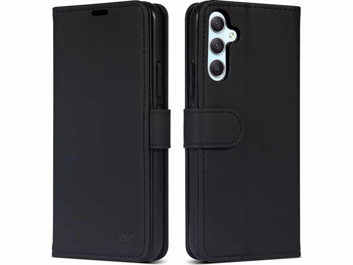 iiglo Galaxy A34 5G Lommebokdeksel (sort)