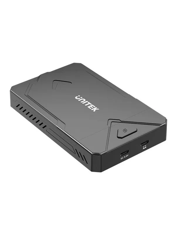 Unitek - storage enclosure - M.2 Card (PCIe NVMe & SATA) - USB-C