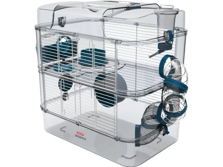 Zolux Rody3 DUO - rodent cage - Blue