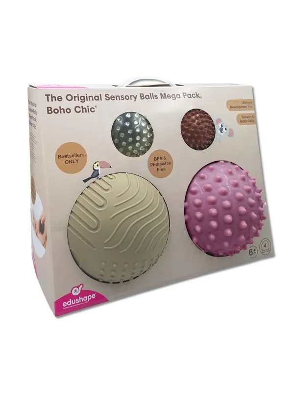 Edushape Sansebolde Boho Chic 4-pak