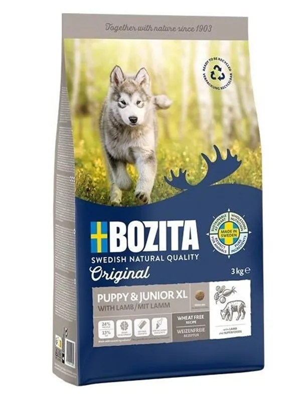 BOZITA Original Puppy & Junior XL Lamb - dry dog food - 12kg