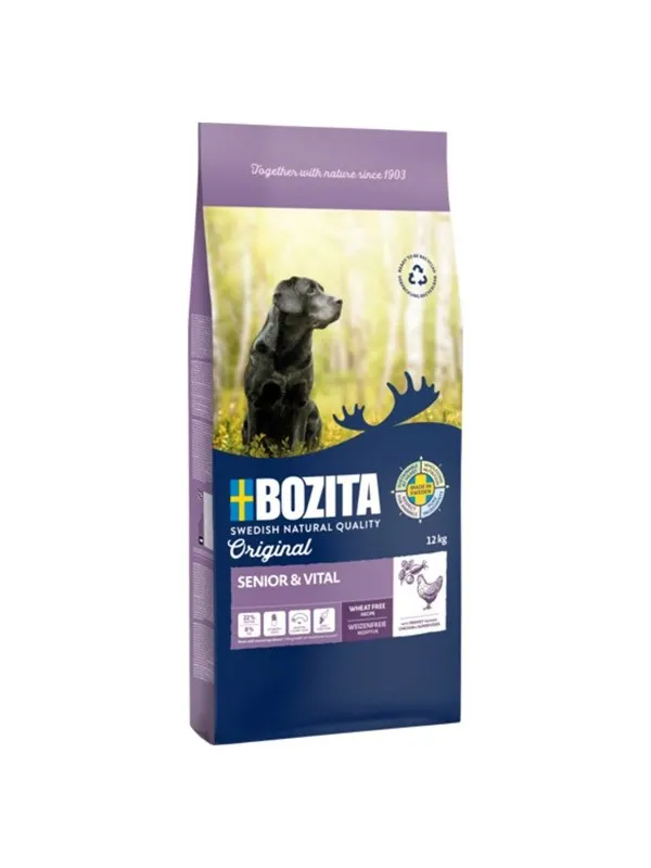 BOZITA Original Senior & Vital Chicken - dry dog food - 12kg