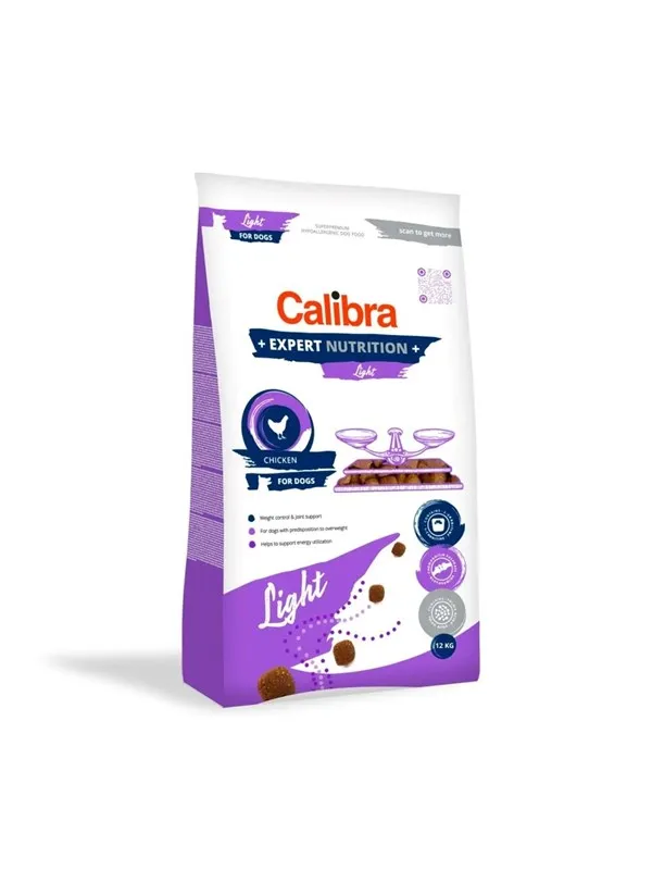 Calibra Dog Expert Nutrition Light - dry dog food - 12kg