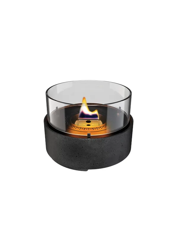 Tenderflame Café 18 Black Lava Porcelain
