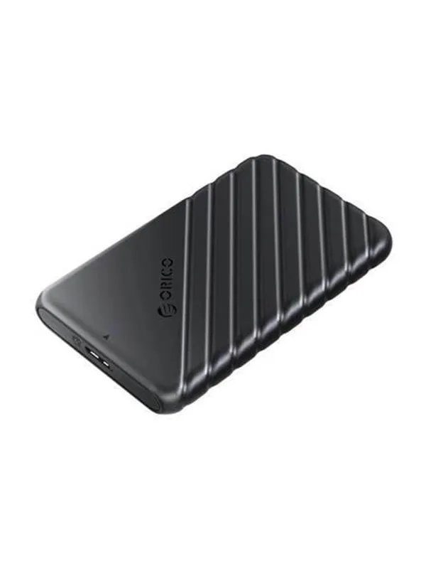 ORICO 2.5' HDD / SSD Enclosure 5 Gbps USB 3.0 (Black) - 4TB - Harddisk - 25PW1-U3-BK-EP - USB 3.0 - 2.5"