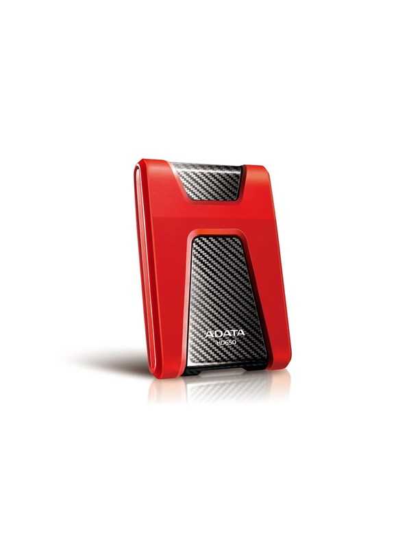 A-Data DashDrive Durable HD650 - Ekstern Harddisk - 1TB - Rød