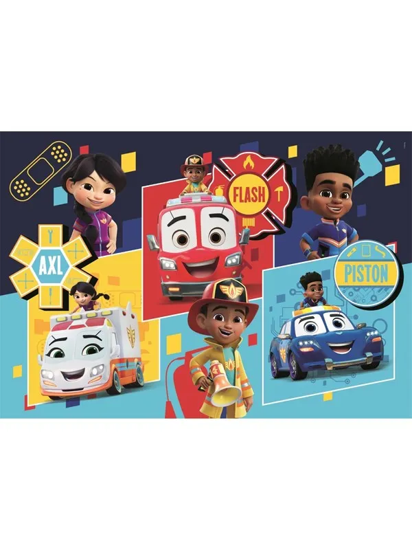 Clementoni Puslespil Maxi Disney Redningsvenner Gulv