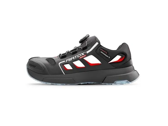 AIRTOX FS22 vernesandal ATX, svart/rød - Str. 46