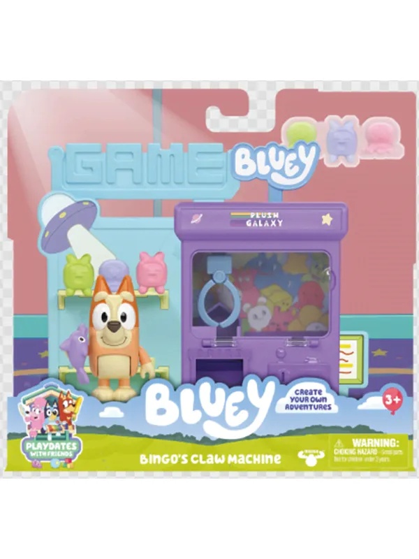 Bluey Claw Machine - Mini playset